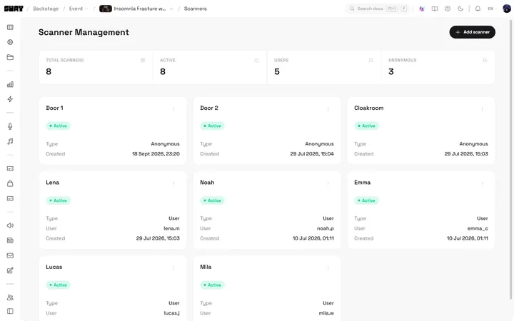 Sway runs event night, not just the presale